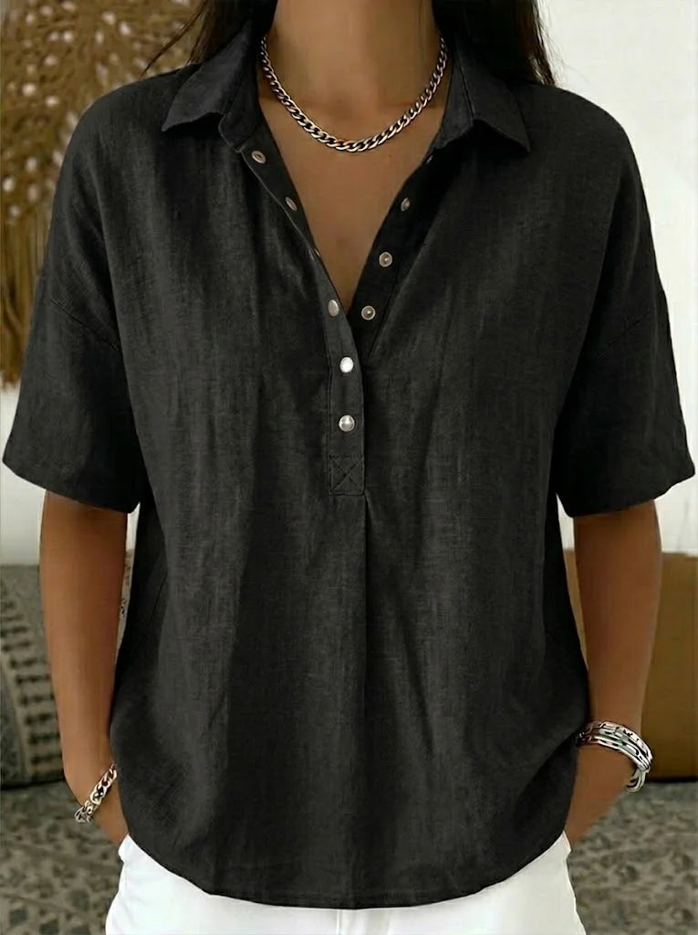 CHARLOTTE - BLUSA ELEGANTE E COMODA