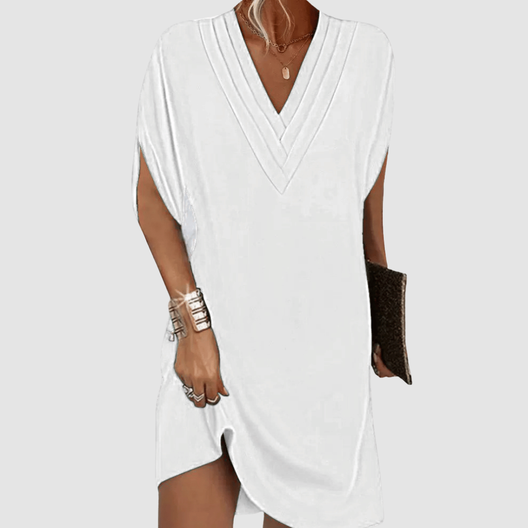 AMY™ - ELEGANTE ABITO A MEZZA MANICA