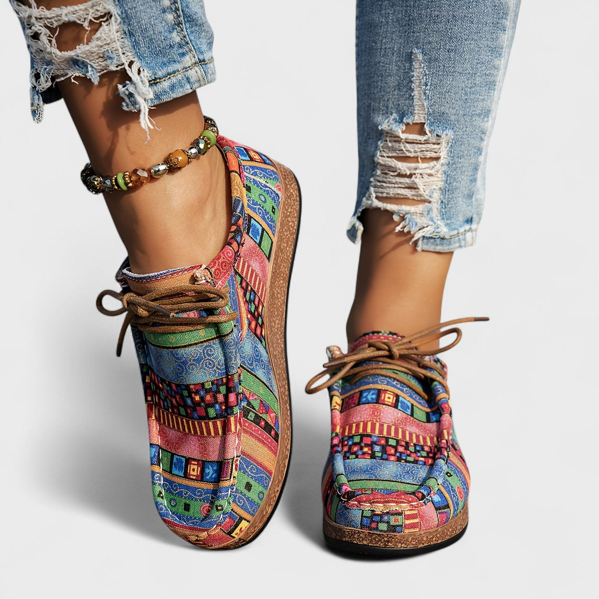 SERYPHINA | SNEAKERS COMFORT COLORATE