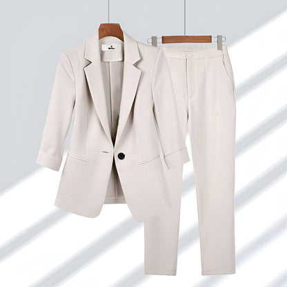 CÉLINE | ENSEMBLE BLAZER ET PANTALON