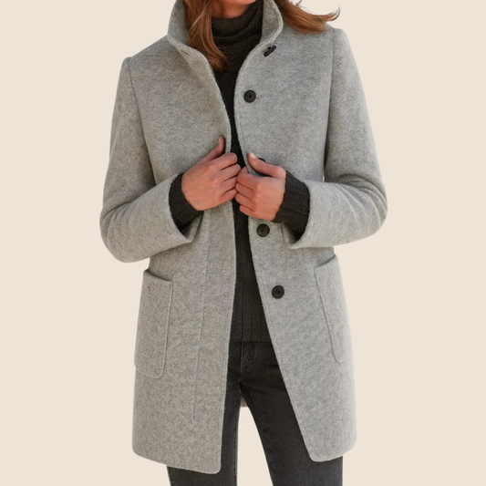 HELENA | CAPPOTTO IN LANA A TAGLIO MIDI