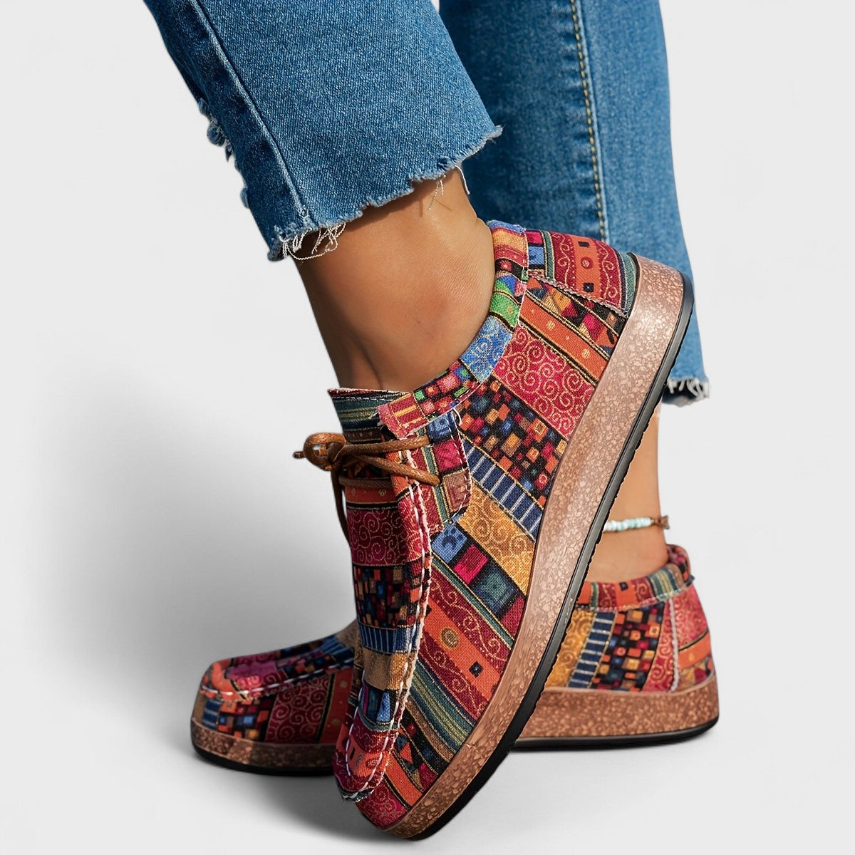 SERYPHINA | SNEAKERS COMFORT COLORATE