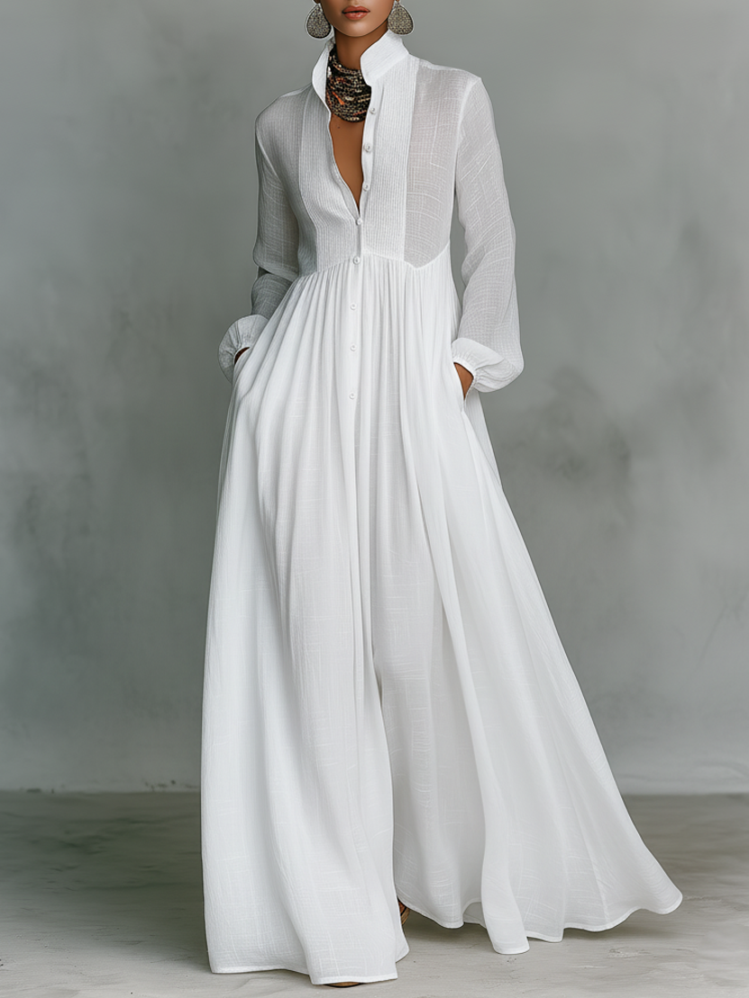 IFE - ABITO MIDI IN MAGLIA CON SCOLLO A V SLIM FIT