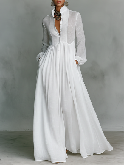 IFE - ABITO MIDI IN MAGLIA CON SCOLLO A V SLIM FIT