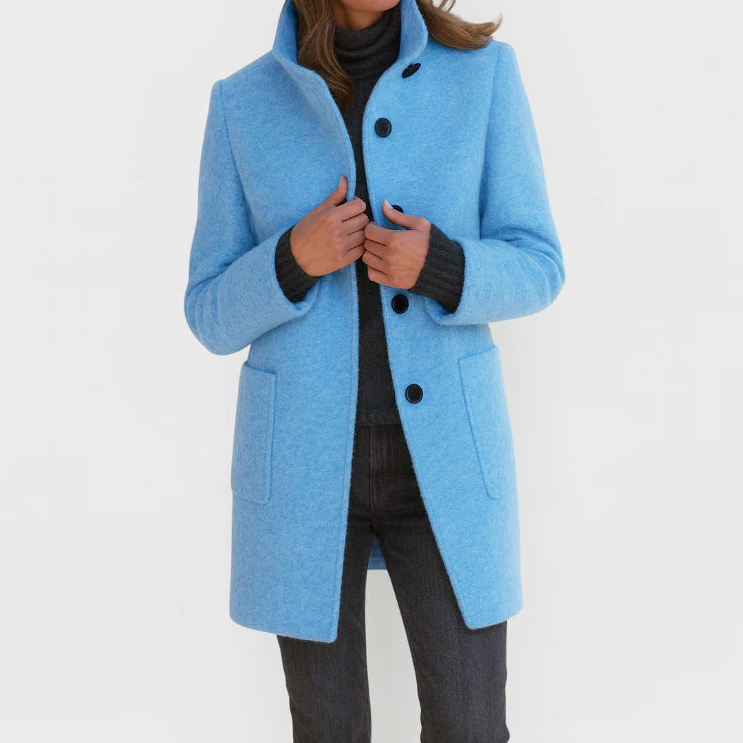 HELENA | CAPPOTTO IN LANA A TAGLIO MIDI