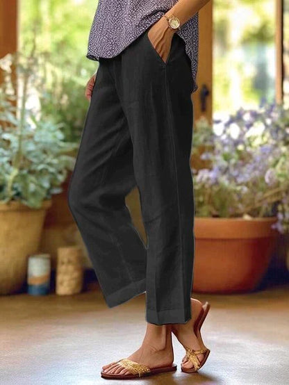 NATALIE™ - PANTALONI DI LINO ESTIVI DA DONNA