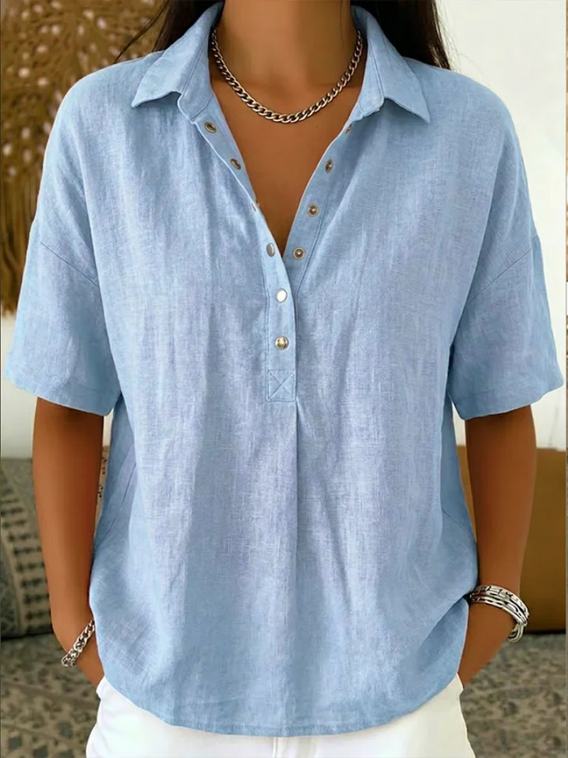 CHARLOTTE - BLUSA ELEGANTE E COMODA
