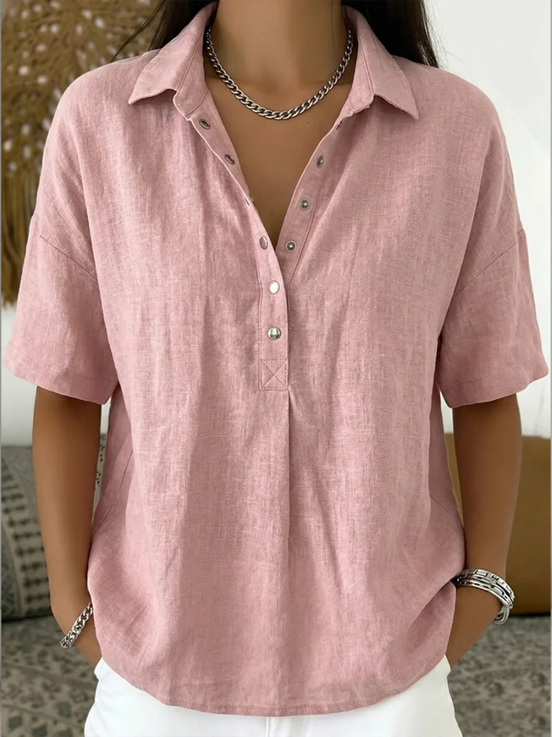 CHARLOTTE - BLUSA ELEGANTE E COMODA