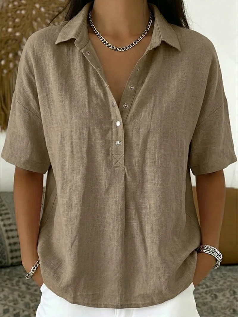 CHARLOTTE - BLUSA ELEGANTE E COMODA