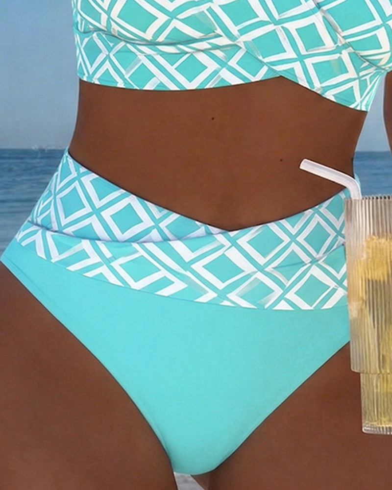 MOLLY | BIKINI DUE PEZZI CON ELEGANTE MOTIVO A DIAMANTI