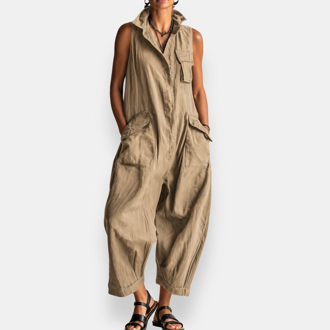 CLARA - TUTA OVERSIZE SENZA MANICHE