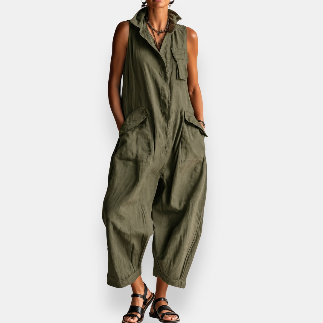 CLARA - TUTA OVERSIZE SENZA MANICHE