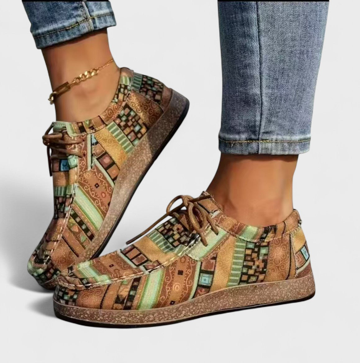 SERYPHINA | SNEAKERS COMFORT COLORATE