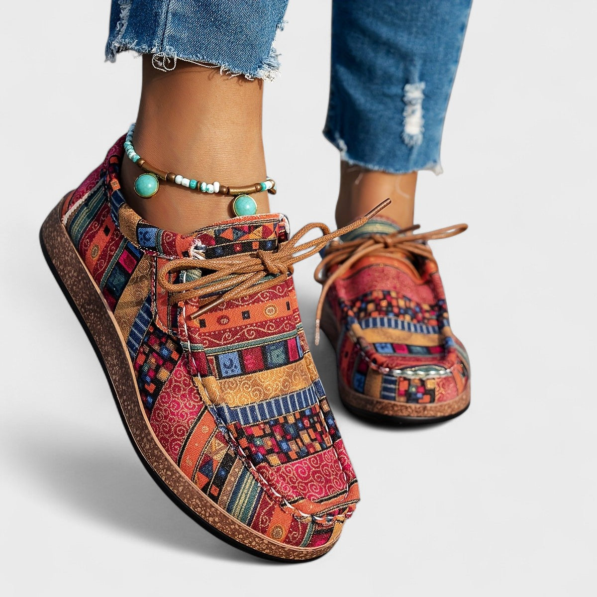 SERYPHINA | SNEAKERS COMFORT COLORATE
