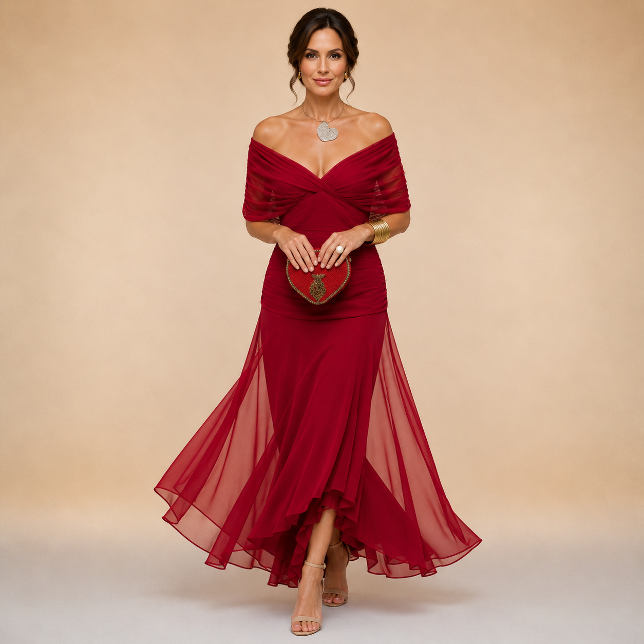 ELLISE - ELEGANTE MAXI ABITO DA FESTA