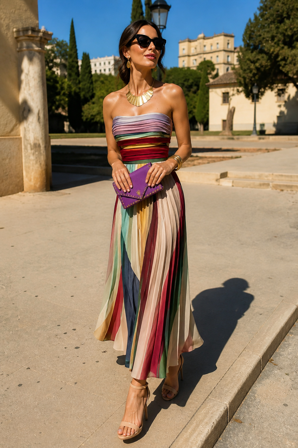 EDITH - ELEGANTE ABITO LUNGO