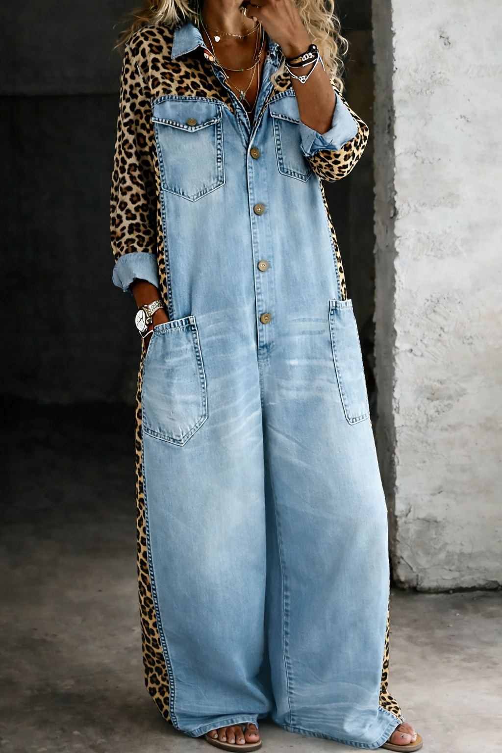 MANDA - TUTA INTERA IN DENIM