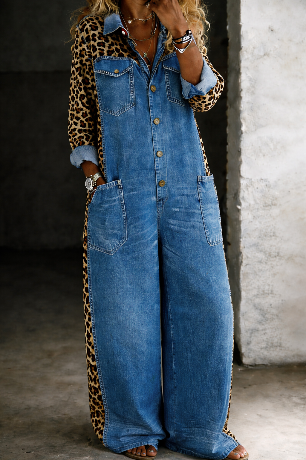 MANDA - TUTA INTERA IN DENIM