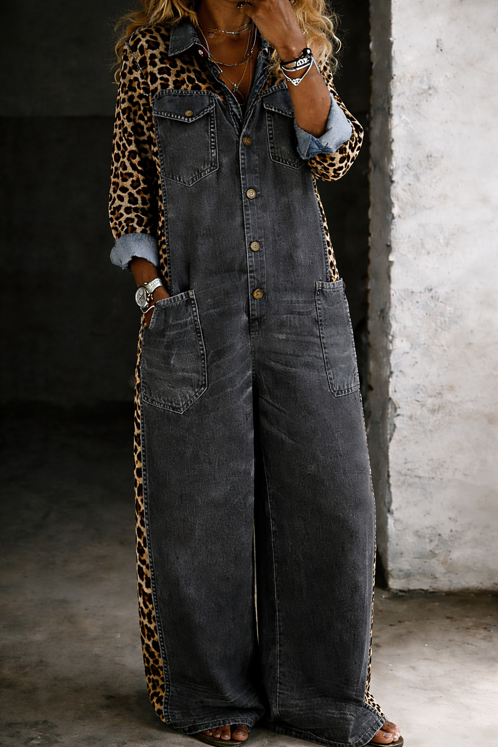MANDA - TUTA INTERA IN DENIM