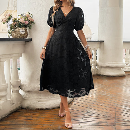 ROBE RÉTRO TAILLE HAUTE TARA