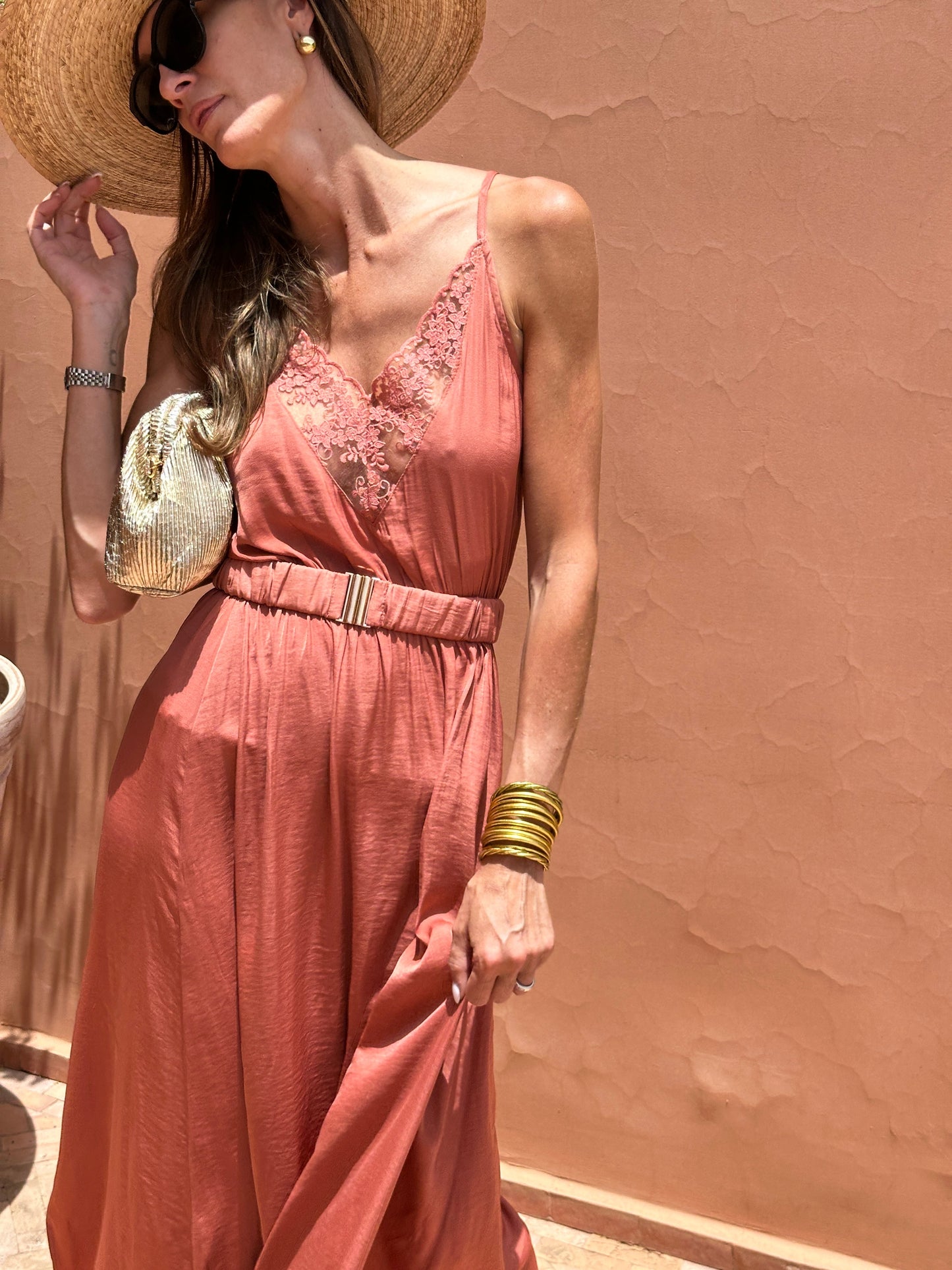 SERAPHI | ABITO TERRACOTTA