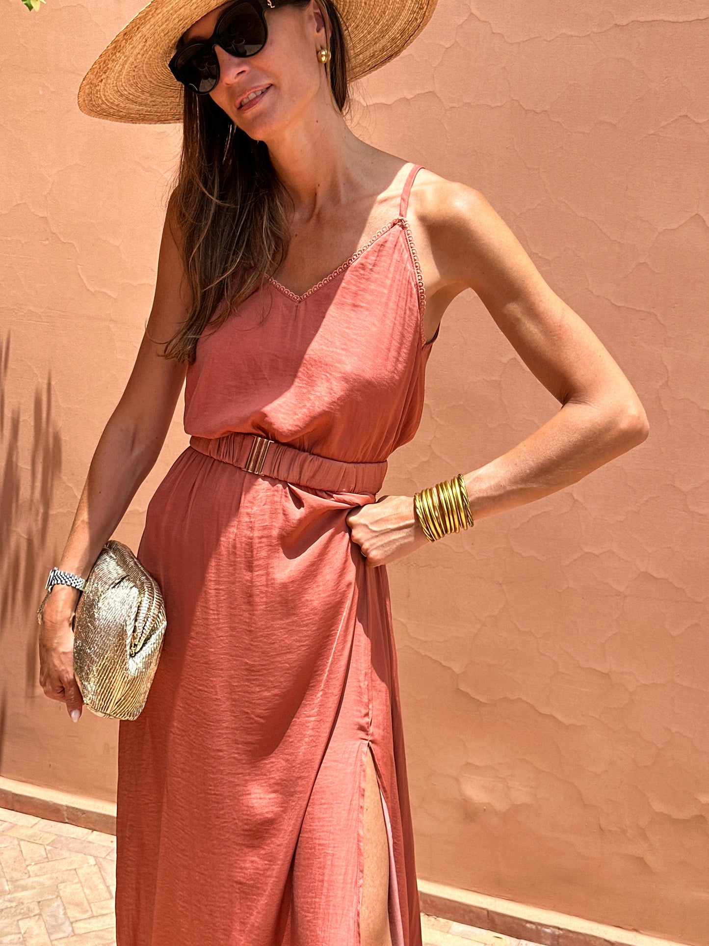 SERAPHI | ABITO TERRACOTTA