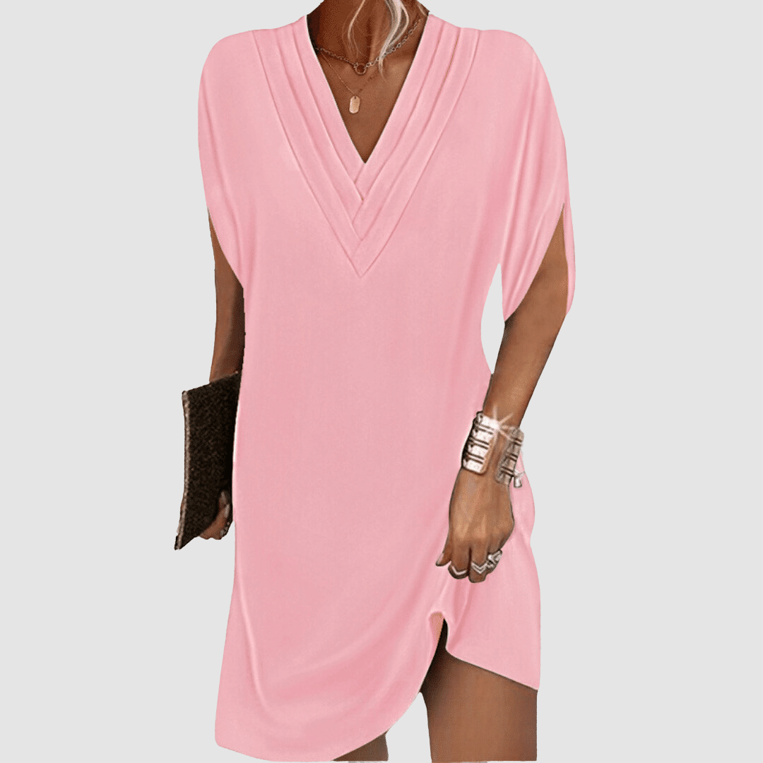 AMY™ - ELEGANTE ABITO A MEZZA MANICA