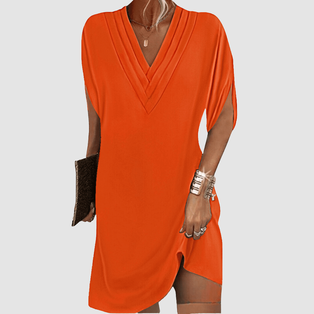 AMY™ - ELEGANTE ABITO A MEZZA MANICA