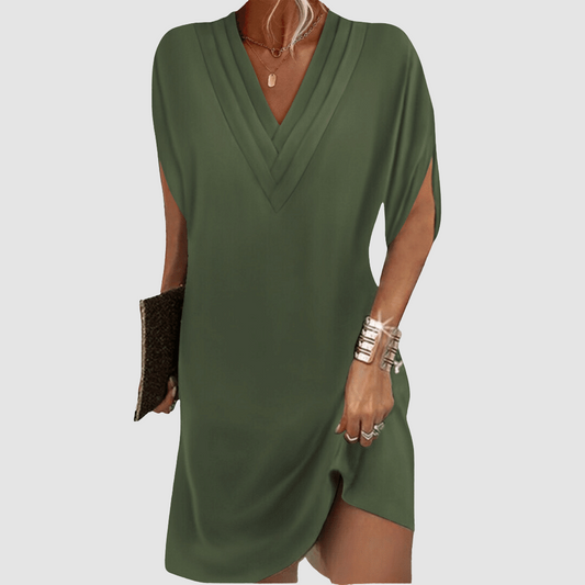 AMY™ - ELEGANTE ABITO A MEZZA MANICA