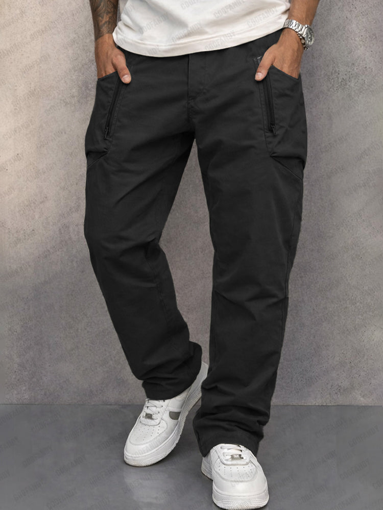 MITCH - COMODI PANTALONI CARGO IN COTONE