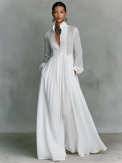 IFE - ABITO MIDI IN MAGLIA CON SCOLLO A V SLIM FIT