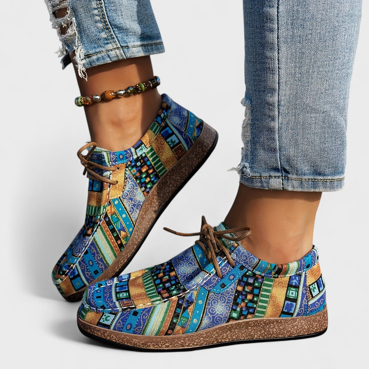 SERYPHINA | SNEAKERS COMFORT COLORATE