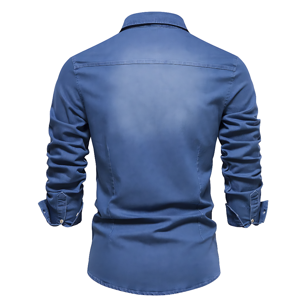 ADAMSON | CAMICIA IN DENIM DI COTONE