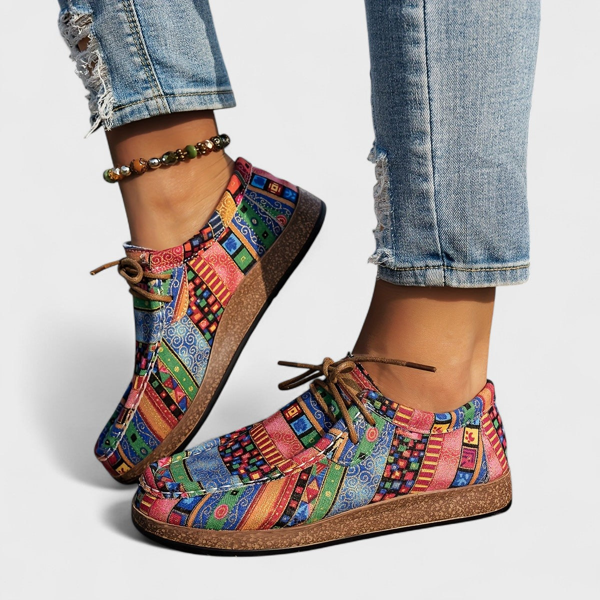 SERYPHINA | SNEAKERS COMFORT COLORATE