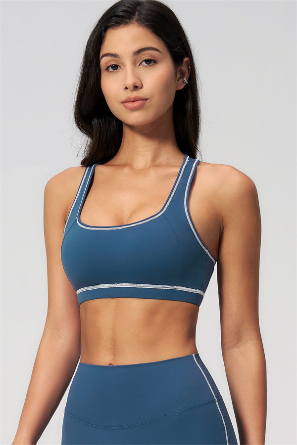 MHEL - SET 2 PEZZI VENUS CON REGGISENO SPORTIVO E SHORTS