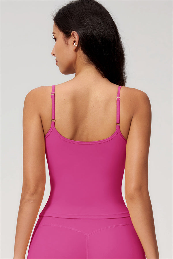 NARISSA - COMPLETO 2 PEZZI CON TOP A CANOTTA E PANTALONI CROP A GAMBA LARGA