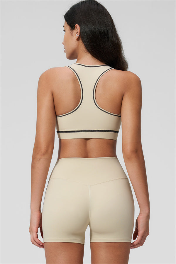 MHEL - SET 2 PEZZI VENUS CON REGGISENO SPORTIVO E SHORTS