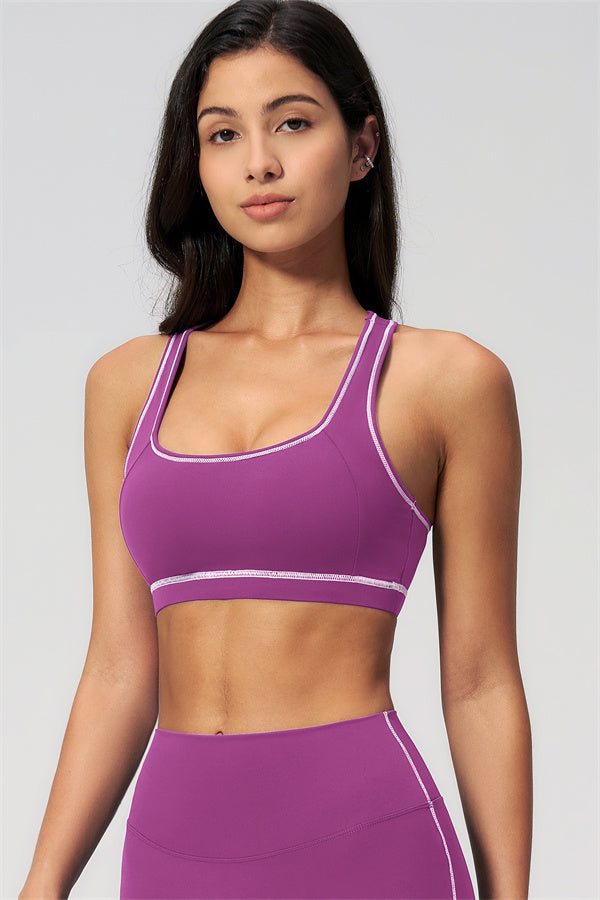 MHEL - SET 2 PEZZI VENUS CON REGGISENO SPORTIVO E SHORTS
