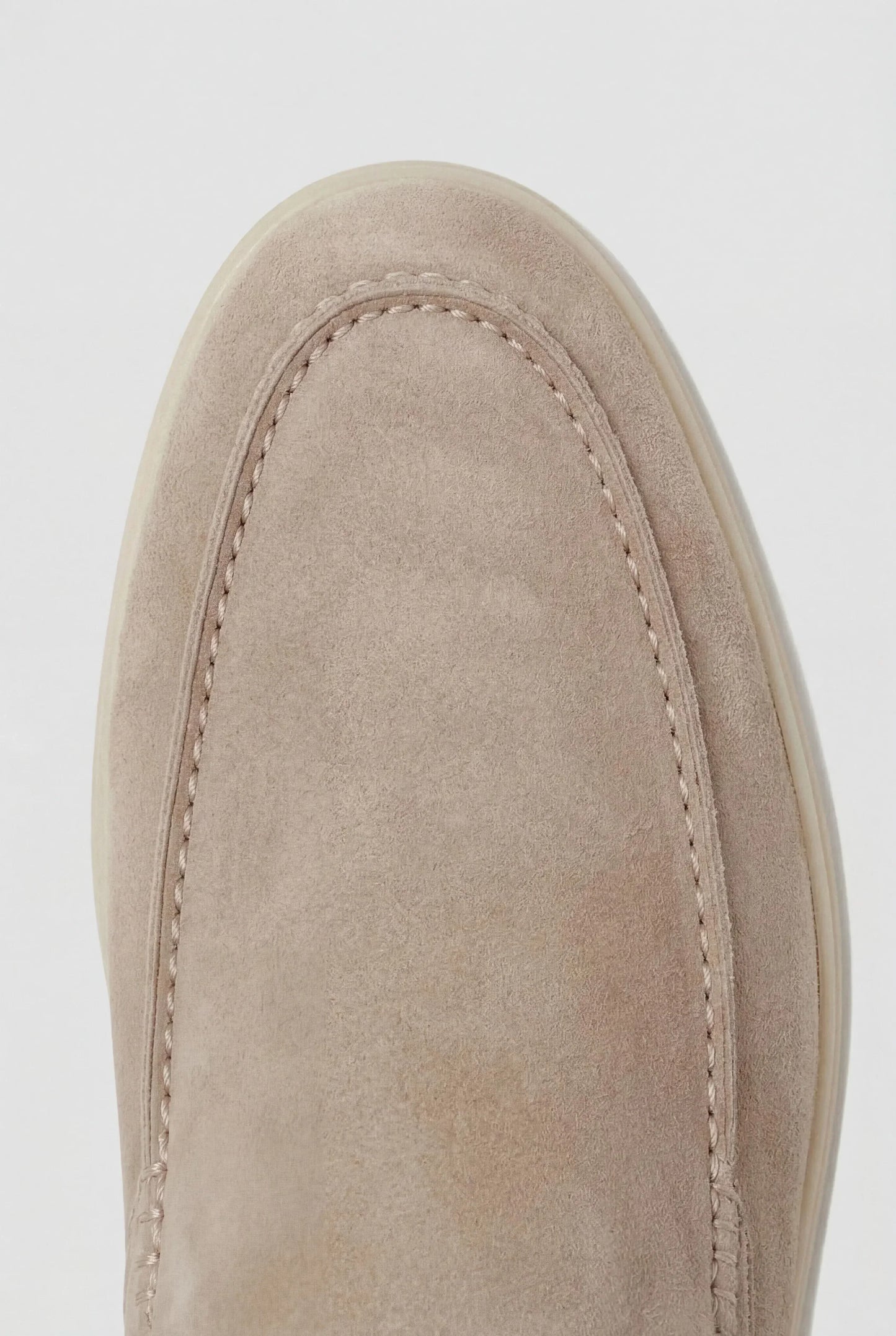 NAPOLEON - YACHT MULE IN PELLE SCAMOSCIATA BEIGE