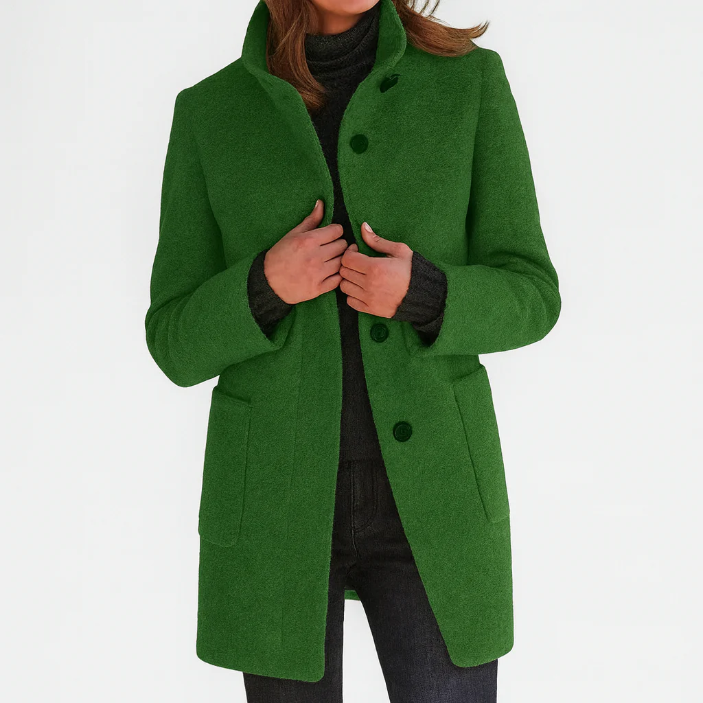 HELENA | CAPPOTTO IN LANA A TAGLIO MIDI
