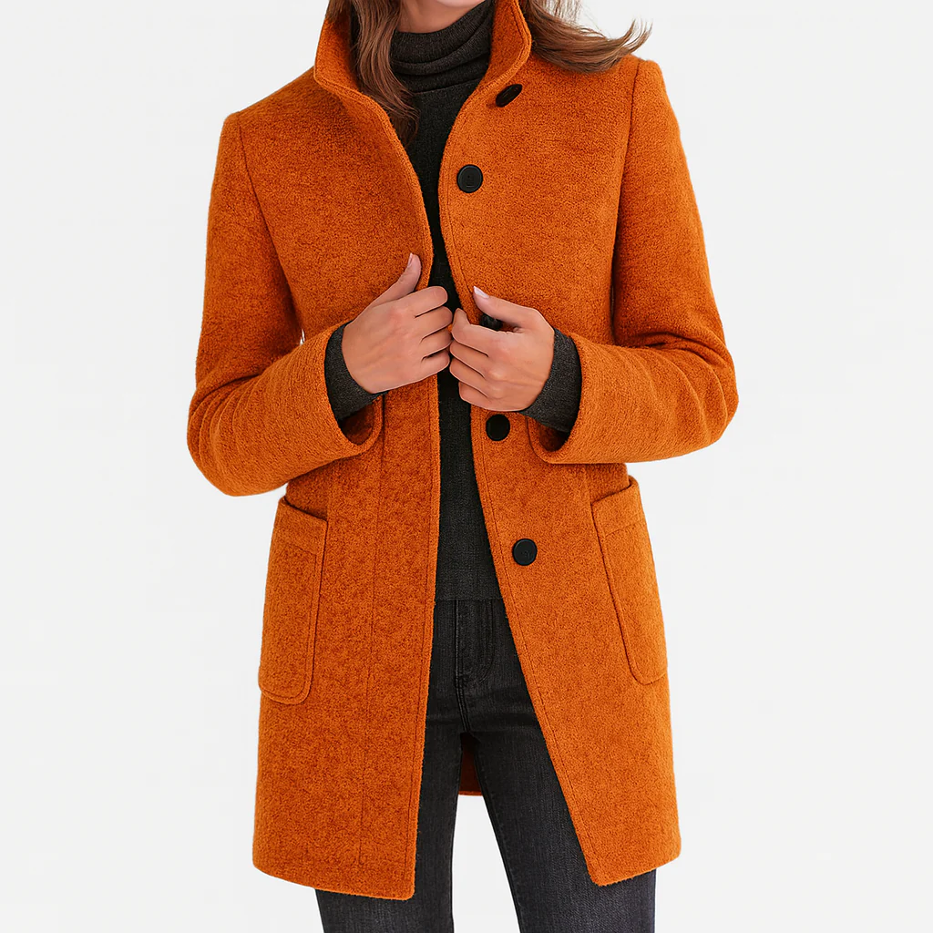 HELENA | CAPPOTTO IN LANA A TAGLIO MIDI