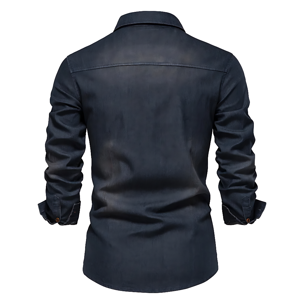 ADAMSON | CAMICIA IN DENIM DI COTONE