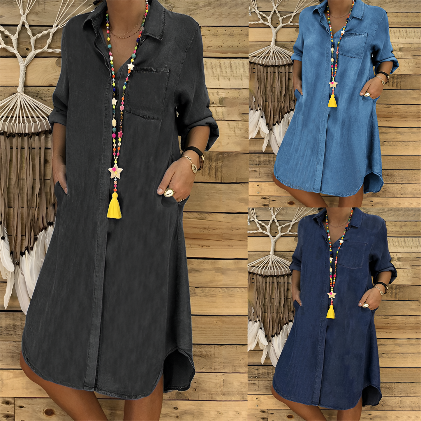 ROBE VINTAGE EN DENIM